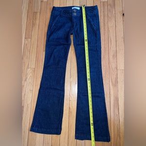 NWOT Candies women’s junior’s jeans pants size 5 Vintage flare leg wide